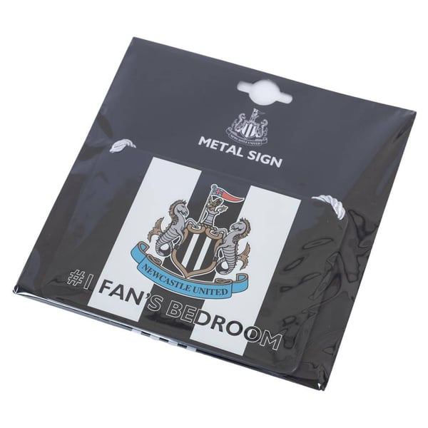 Newcastle United FC No. 1 Fan Stripe Hanging Sign