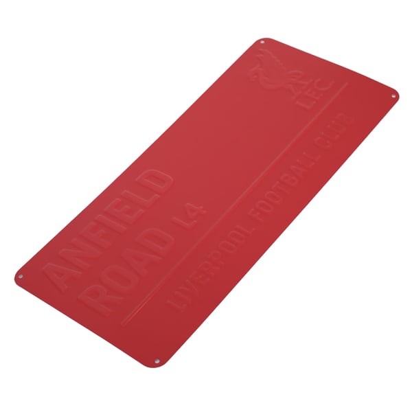 Liverpool FC Anfield Road L4 Crest Street Sign