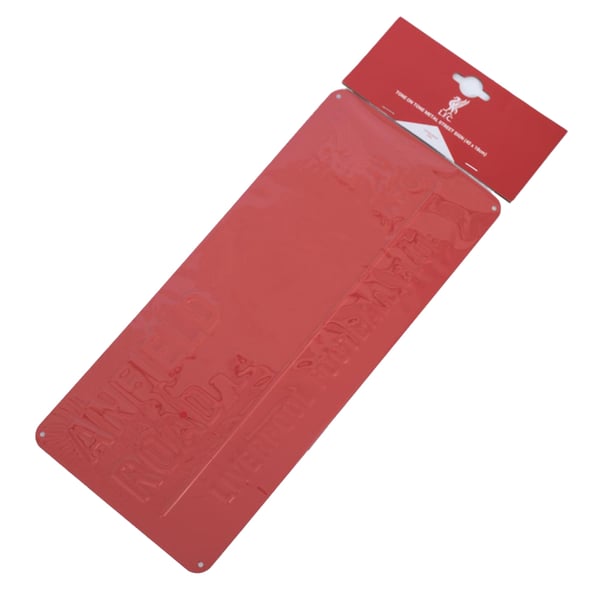 Liverpool FC Anfield Road L4 Crest Street Sign