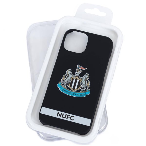 Newcastle United FC iPhone 15 Compatible Crest Phone Case