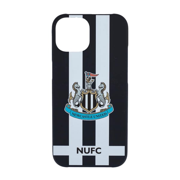 Newcastle United FC iPhone 15 Compatible Striped Phone Case