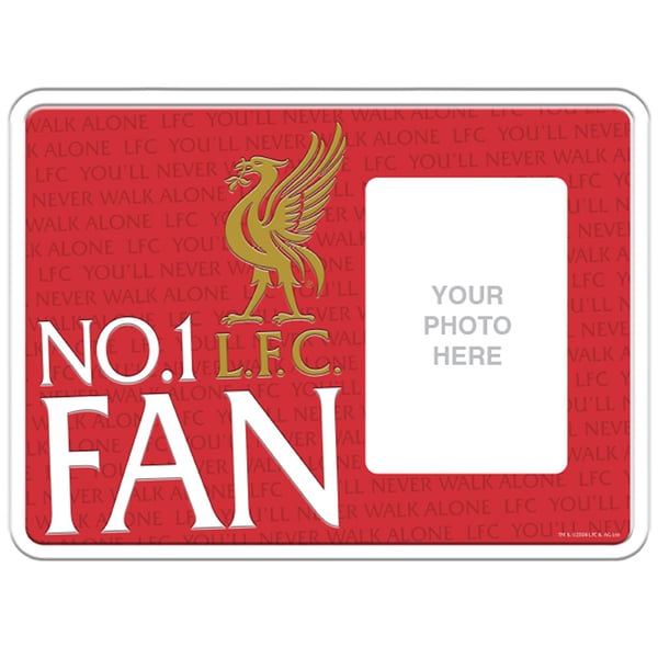 Liverpool FC Nr 1 Fan Fotoram Skylt