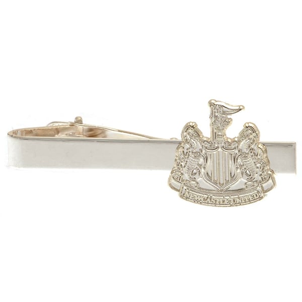 Newcastle United FC Silver Painted Tie Clip
