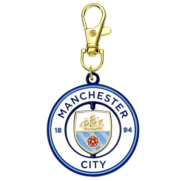 Manchester City FC Spinner Bag Charm