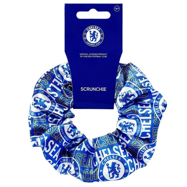 Chelsea FC All-Over Print Scrunchie