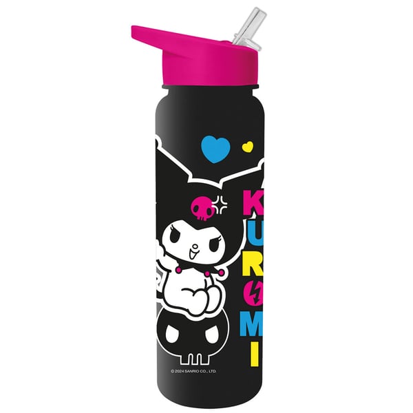 Kuromi-juomapullo muovia Kuromi-juomapullo muovia