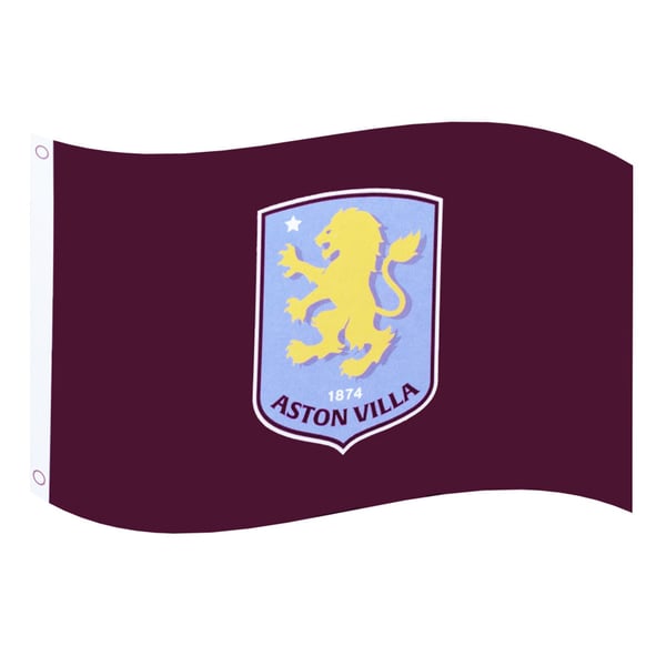 Aston Villa FC Core Crest Flag