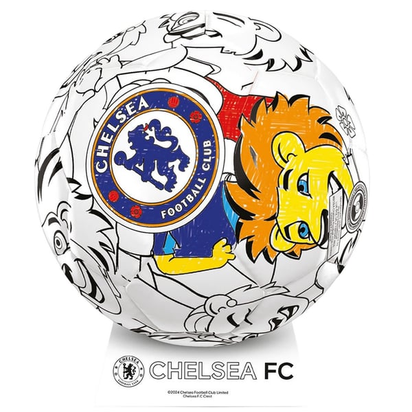 Chelsea FC Colour In Mini Football Set