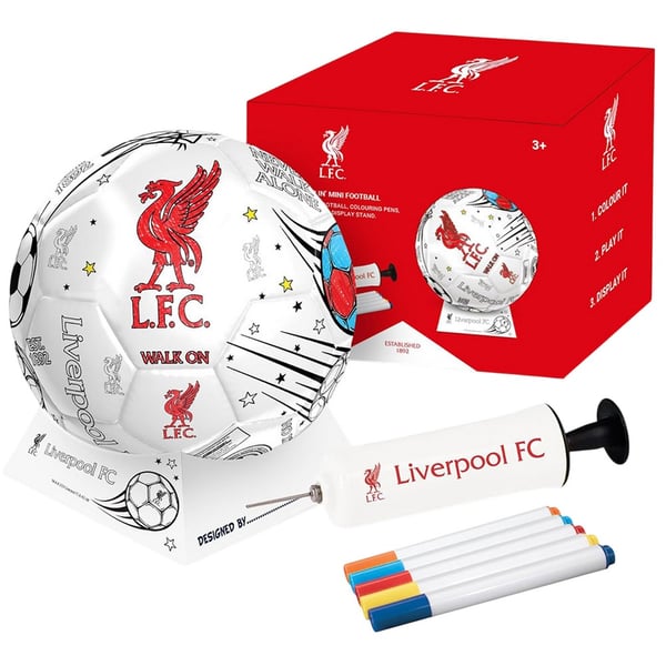 Liverpool FC Colour In Mini Football Set