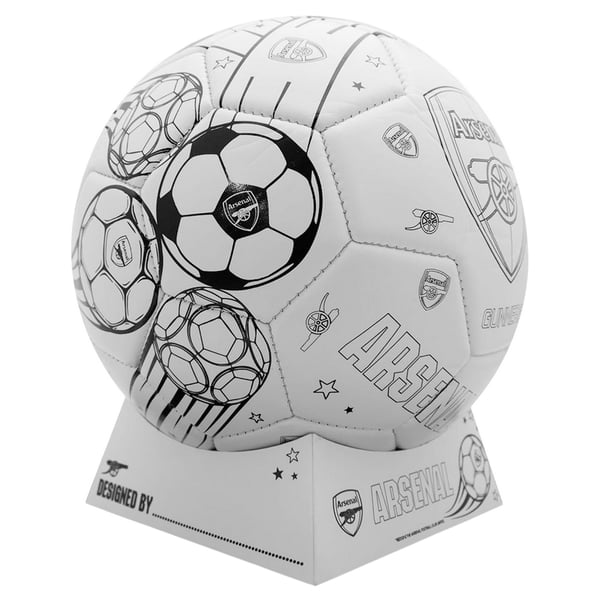 Arsenal FC Colour In Mini Football Set