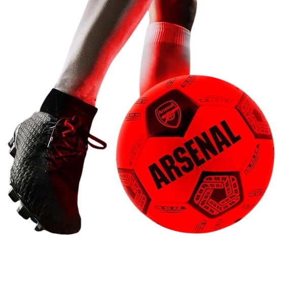 Arsenal FC Glow LED-valo jalkapallo (paristot mukana)