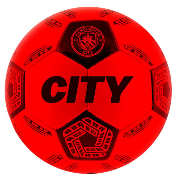 Manchester City FC Glow LED Light Football (Batteries Included)