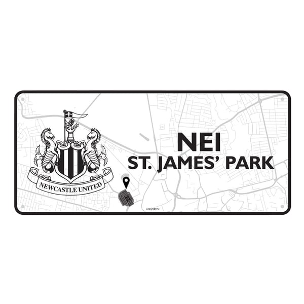 Newcastle United FC Route To Plakett