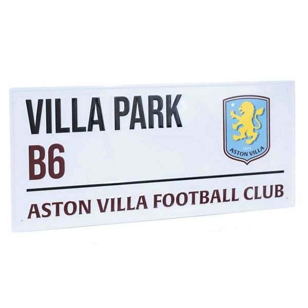 Aston Villa FC Gadeskilt