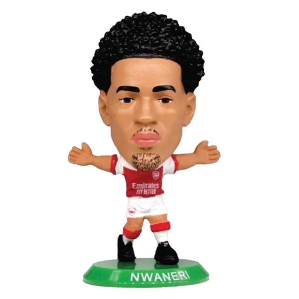 Arsenal FC Ethan Nwaneri SoccerStarz Football Figurine Arsenal FC Ethan Nwaneri SoccerStarz Football Figurine