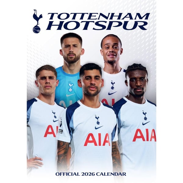 Tottenham Hotspur FC 2026 A3 -seinäkalenteri