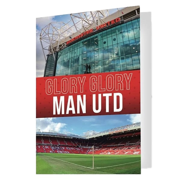 Manchester United FC 3D & Lenticular Birthday Card