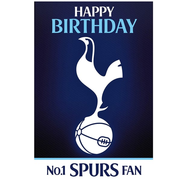 Tottenham Hotspur FC 3D & Lentikulärt Födelsedagskort