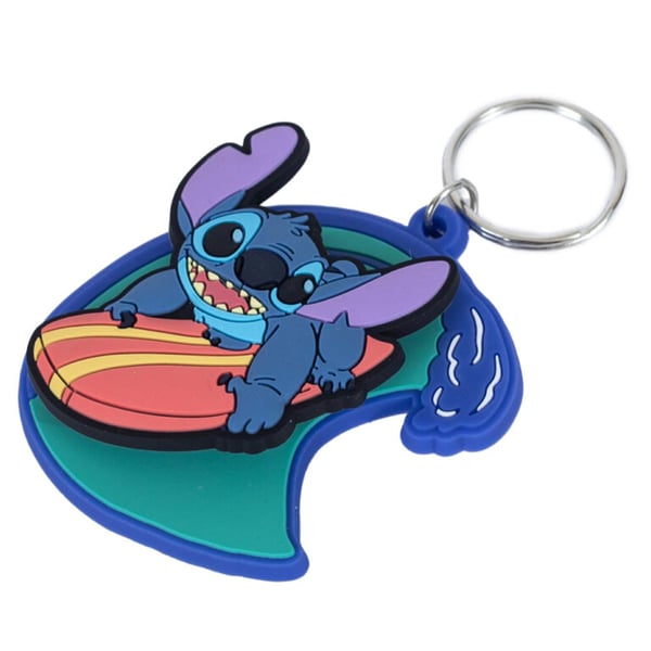 Lilo & Stitch Surf PVC Stitch -avainrengas