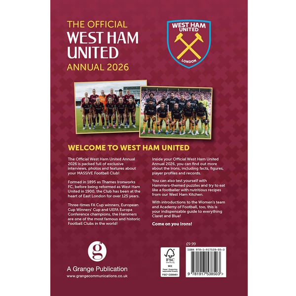 West Ham United FC 2026 Annual