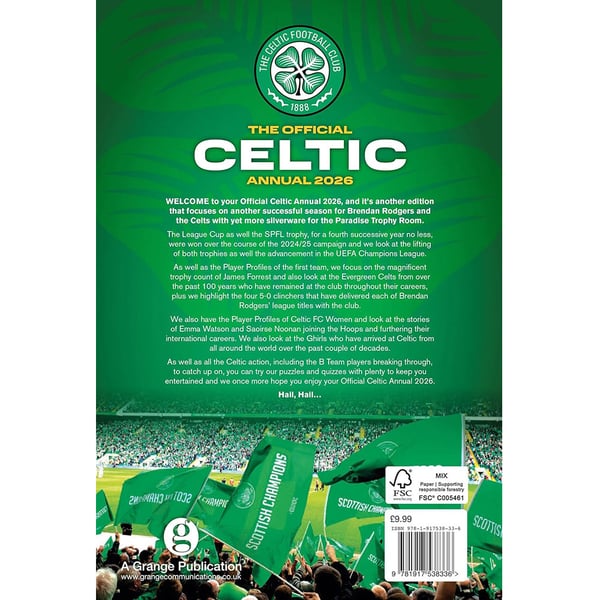 Celtic FC 2026 Annual