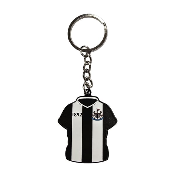 Newcastle United FC Home Kit Keyring And Badge Set