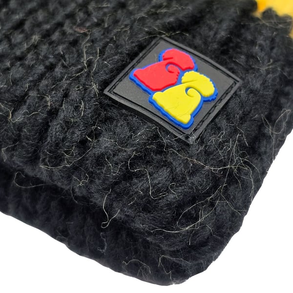 Harry Potter Unisex Adult Hufflepuff Bobble Beanie