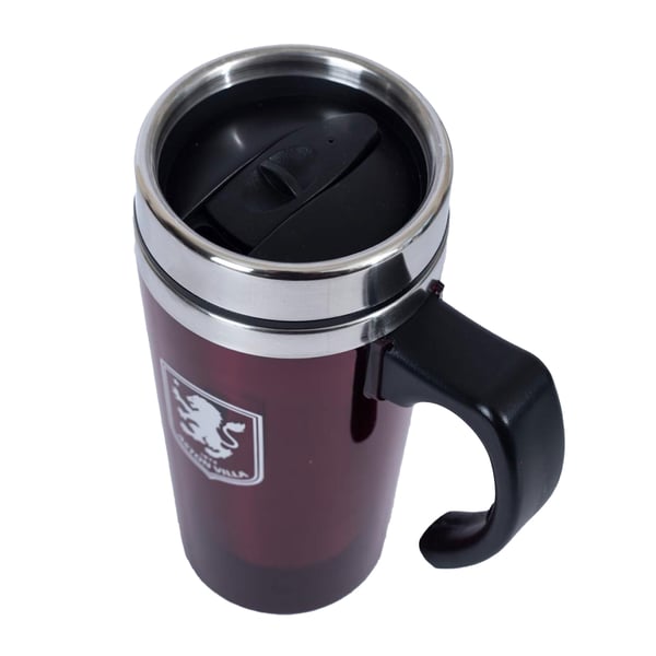 Aston Villa FC Handle 450ml Travel Mug