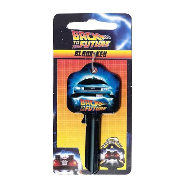 Back To The Future Delorean Blank Key