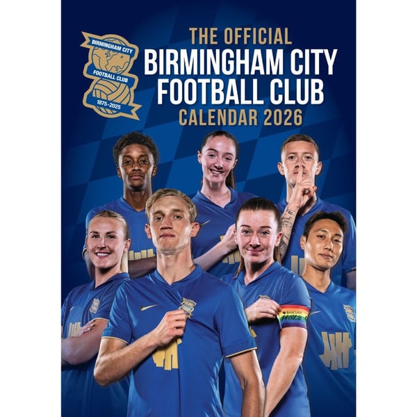 Birmingham City FC 2026 A3 -seinäkalenteri