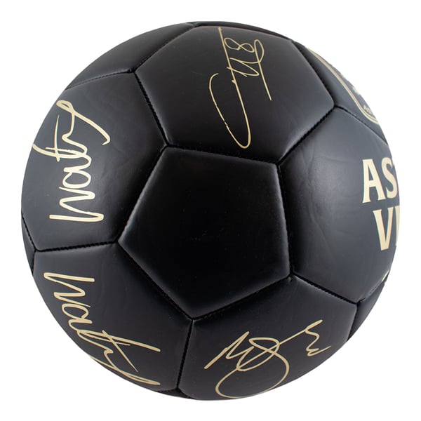 Aston Villa FC Gold Phantom Signature Football