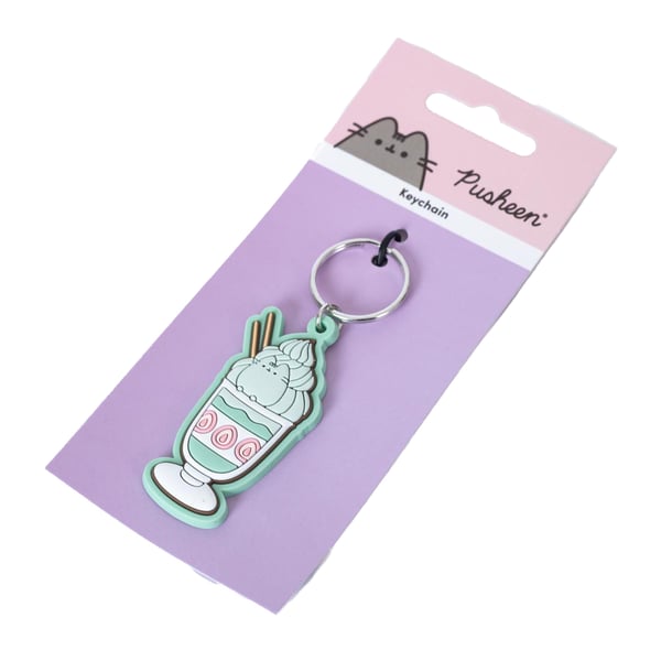 Pusheen Matcha PVC-avainrengas