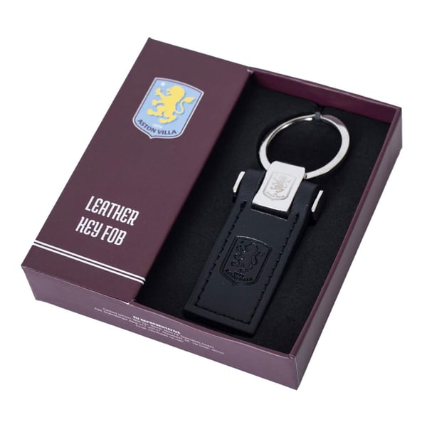Aston Villa FC nahkainen avaimenperä