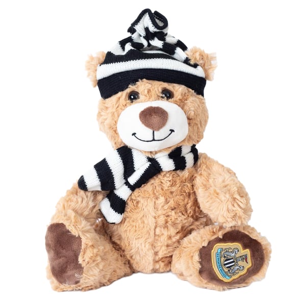 Newcastle United FC -hattu, huivi ja nalle Newcastle United FC -hattu, huivi ja nalle