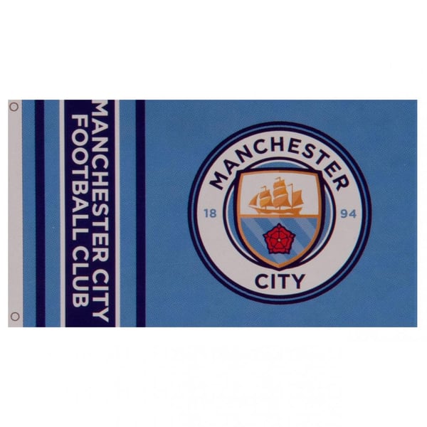 Manchester City FC Stripes Flag