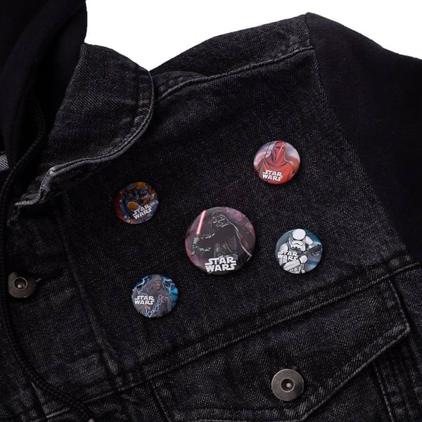 Star Wars Button badge sæt
