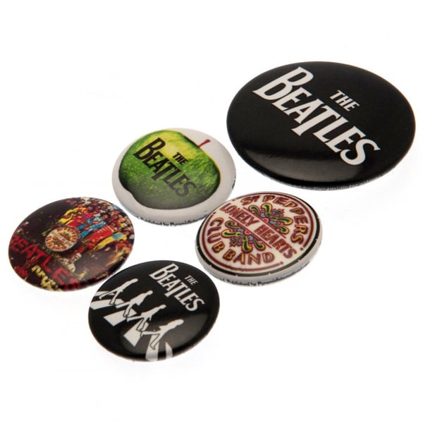 The Beatles Button Badge Set