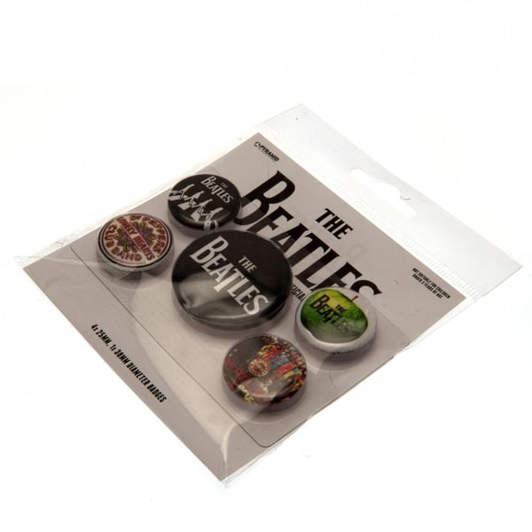 The Beatles Button Badge Set