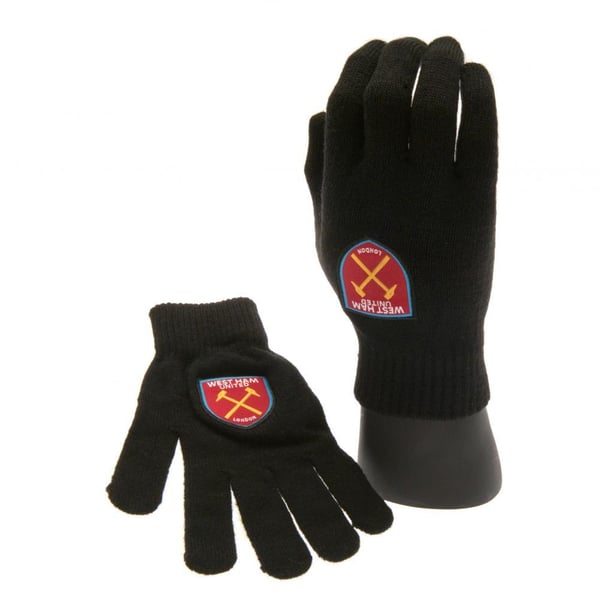 West Ham United FC Officiella Junior Stickade Handskar