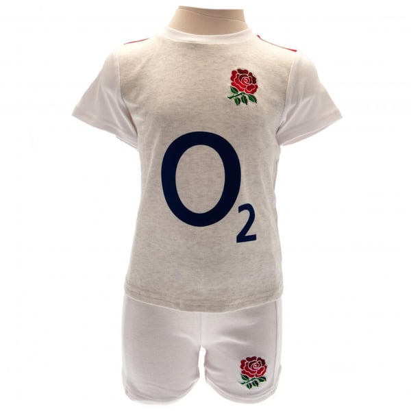 England RFU Children/Kids T Shirt And Short Set