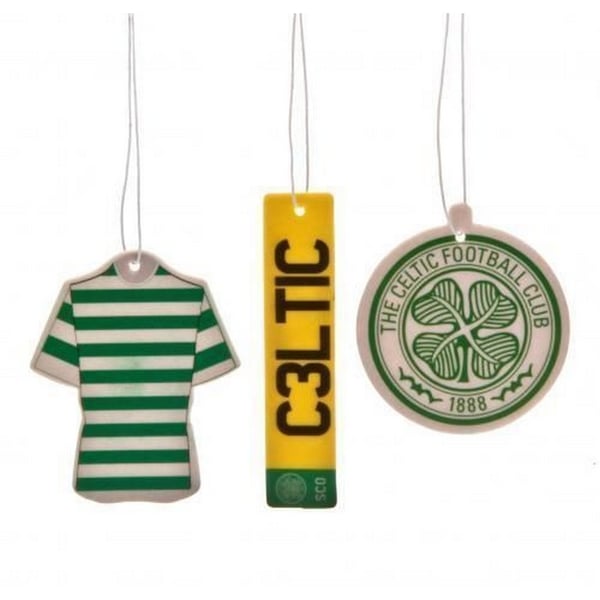 Celtic FC Air Fresheners (Pack Of 3)