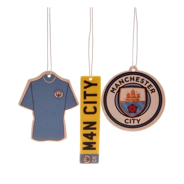 Manchester City FC Luftfriskere (pakke med 3)