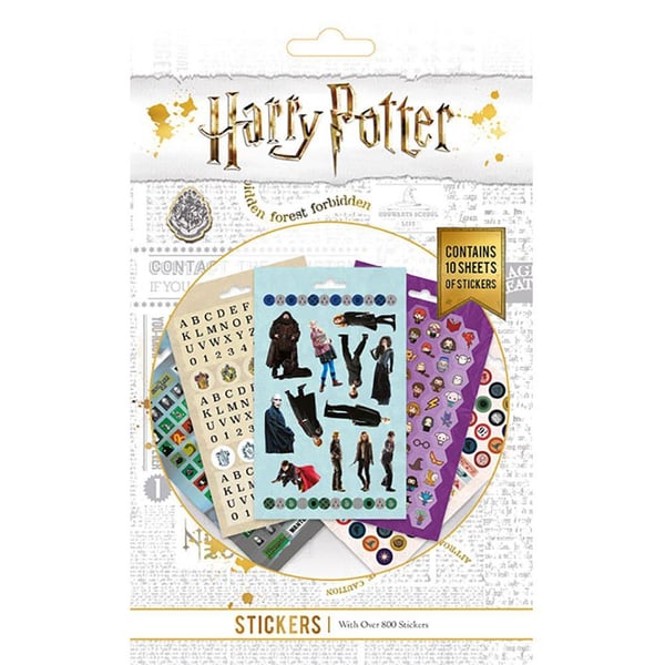 Harry Potter Klistermærkesæt (800 stk.)