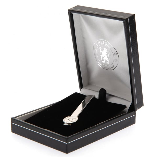 Chelsea FC Silver Plated Tie Slide