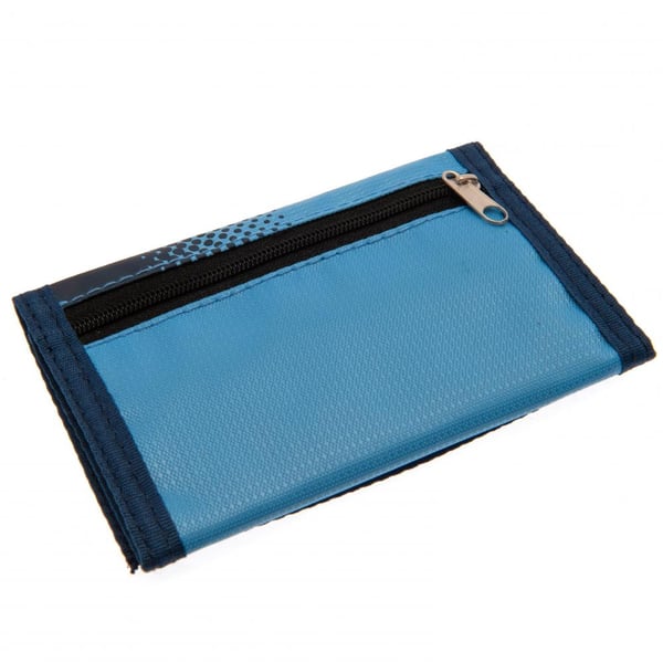 Manchester City FC Fade Design Touch Fastening Nylon Wallet