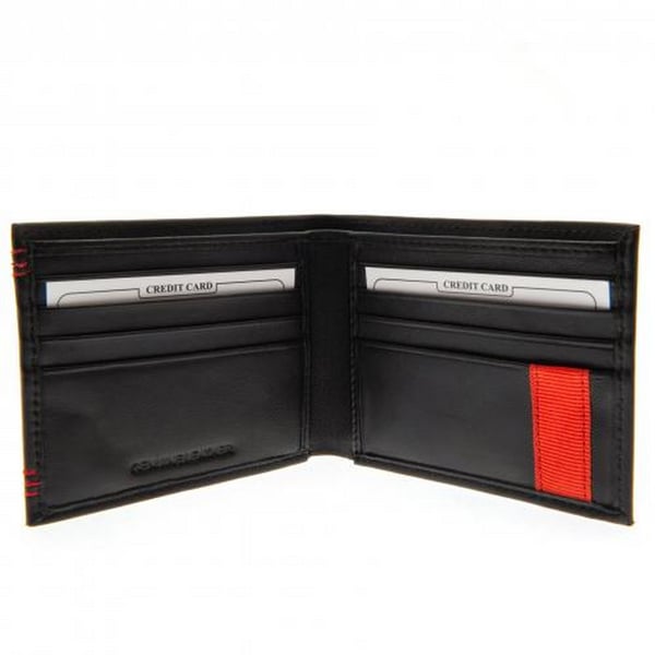 Liverpool FC Unisex Adults Leather Stitched Wallet