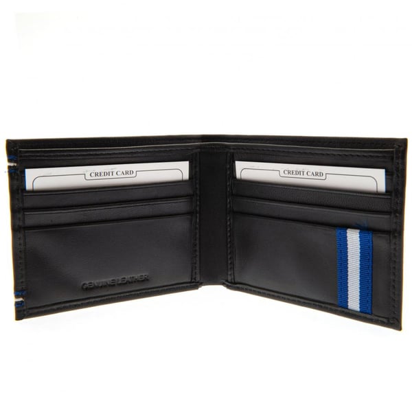 Chelsea FC Leather Mens Stitched Wallet