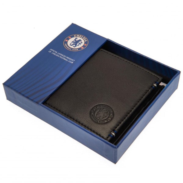 Chelsea FC Leather Mens Stitched Wallet