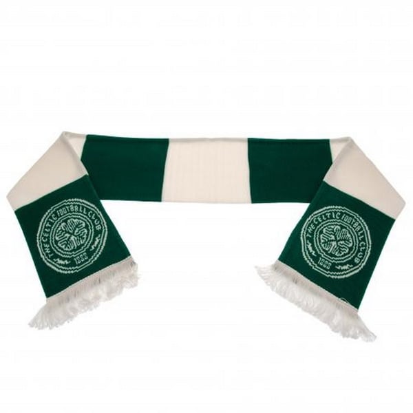 Celtic FC Adults Unisex Bar Scarf