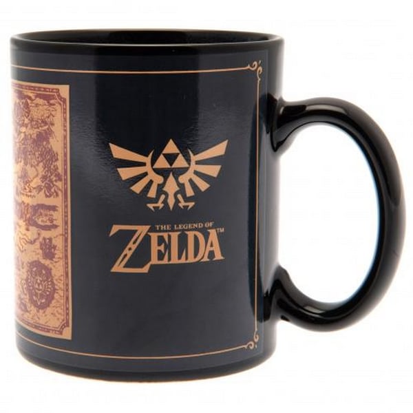 The Legend Of Zelda Heat Changing Mug The Legend Of Zelda Heat Changing Mug
